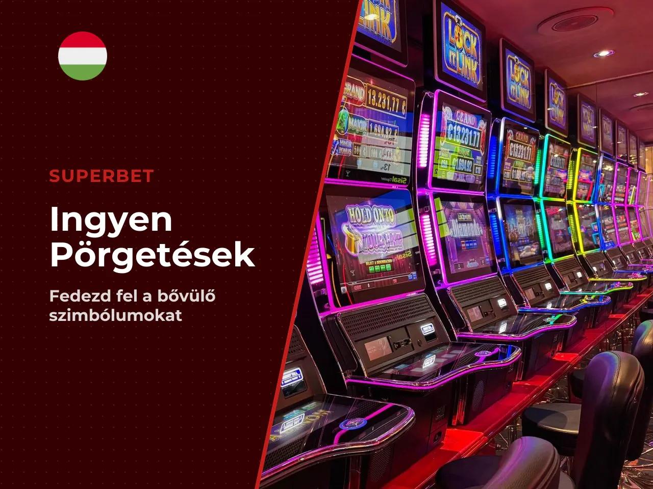 Free spins és expanding symbols funkció