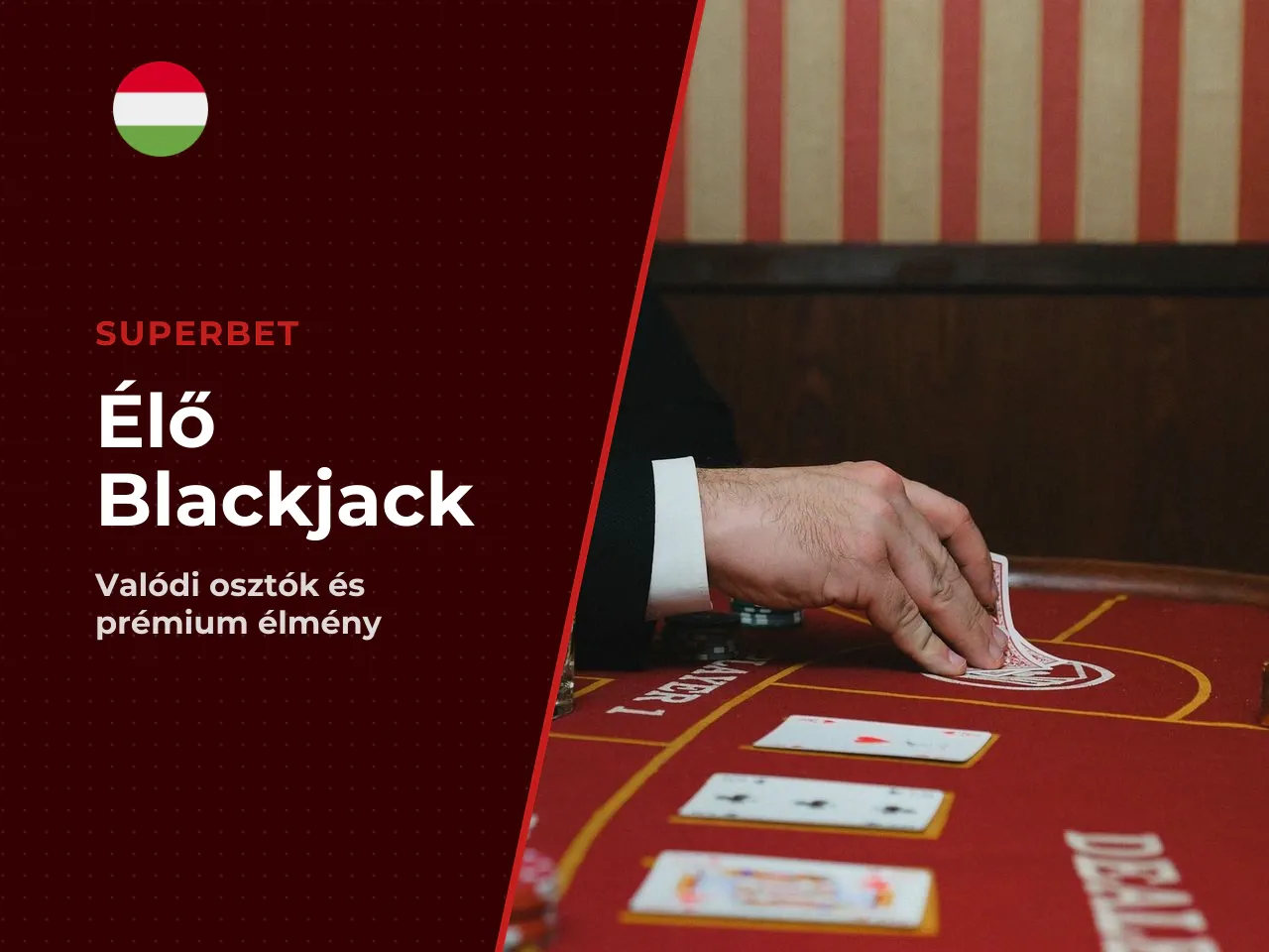 Miben más a live blackjack élmény