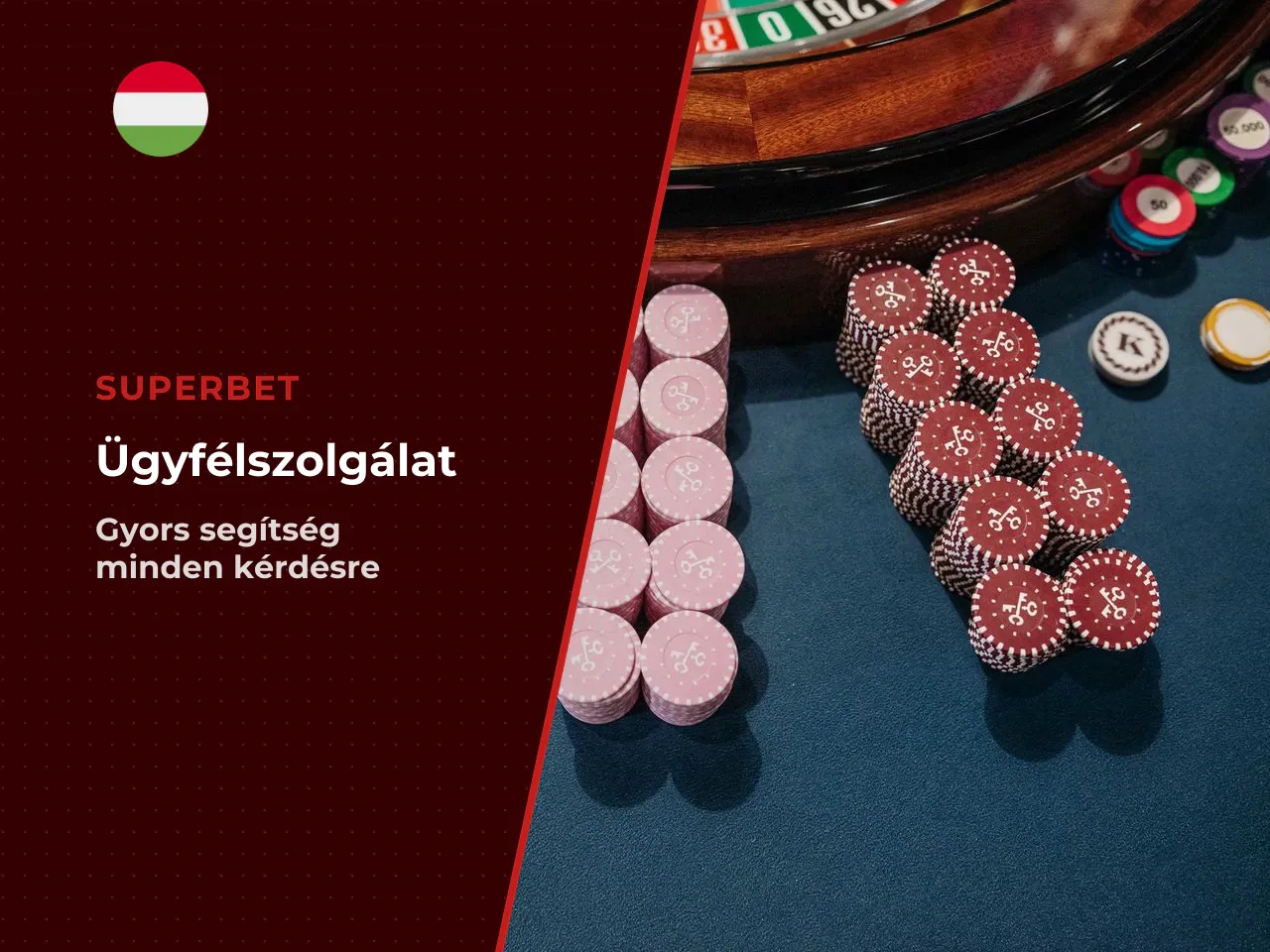Ennek tükrében a Superbet kontaktinfrastruktúra szűkebb