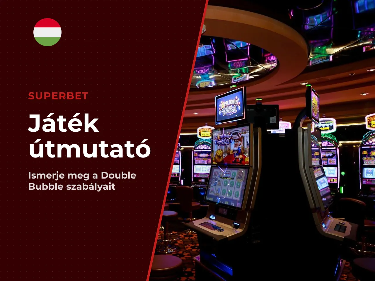 Double Bubble slot, bingó és casino