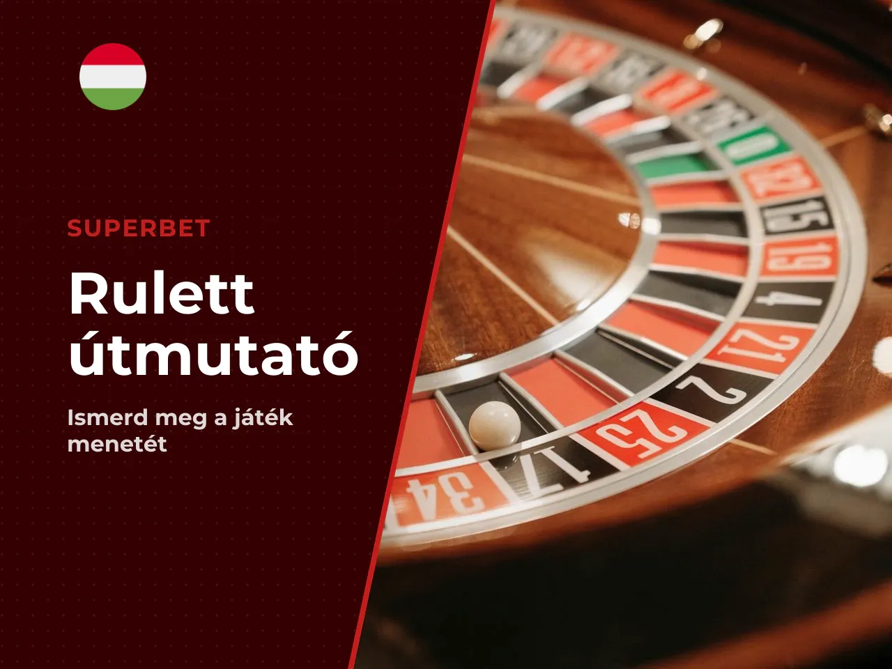 A kör menete a tét elhelyezésétől