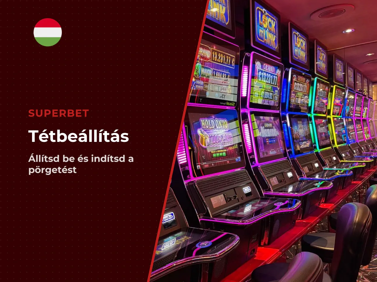 Az első bet beállítása és a