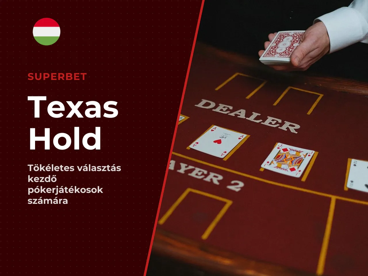 Texas Hold'em a legjobb választás kezdőknek