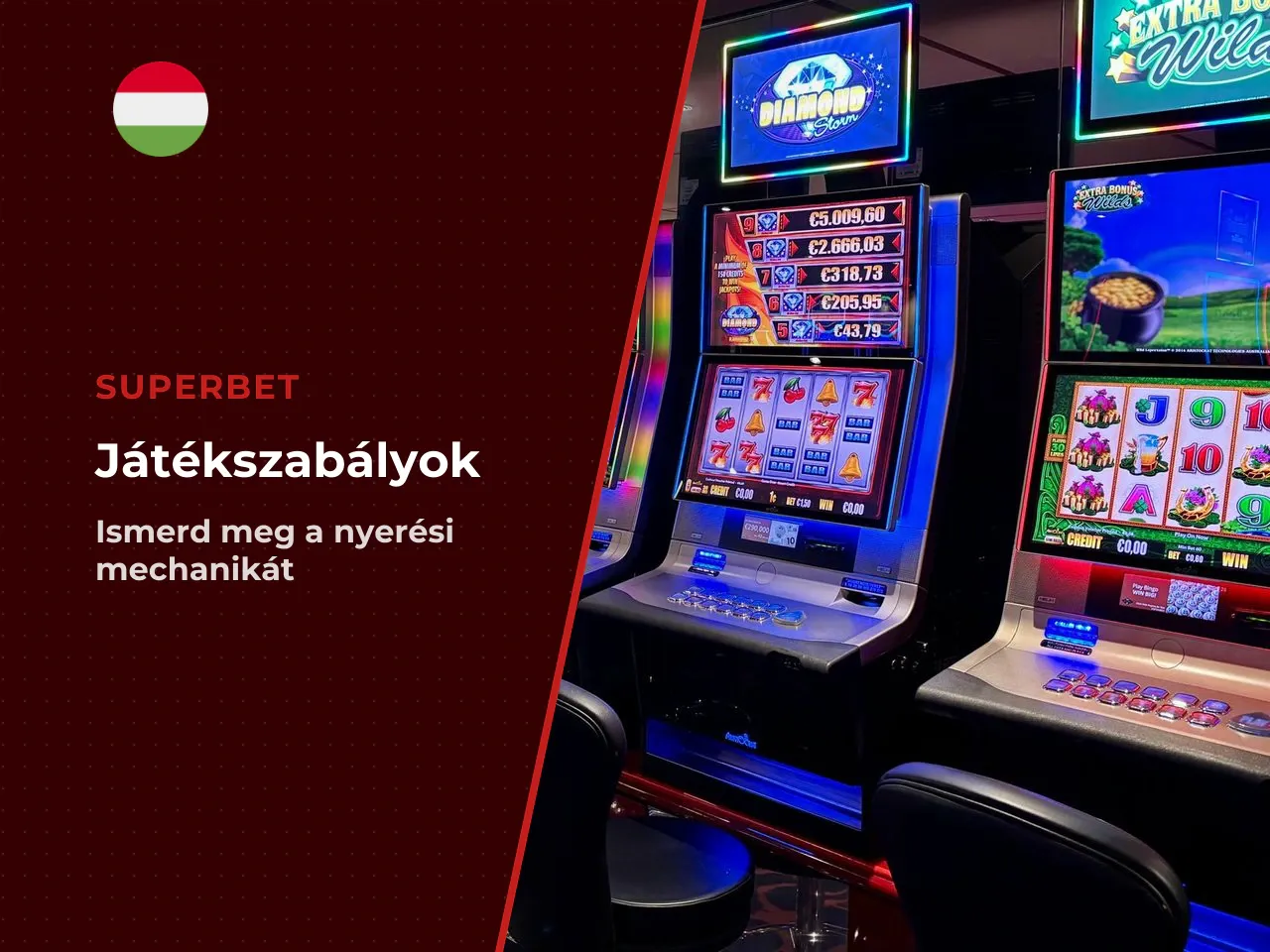 Tétbeállítás, spin indítása és a kifizetési